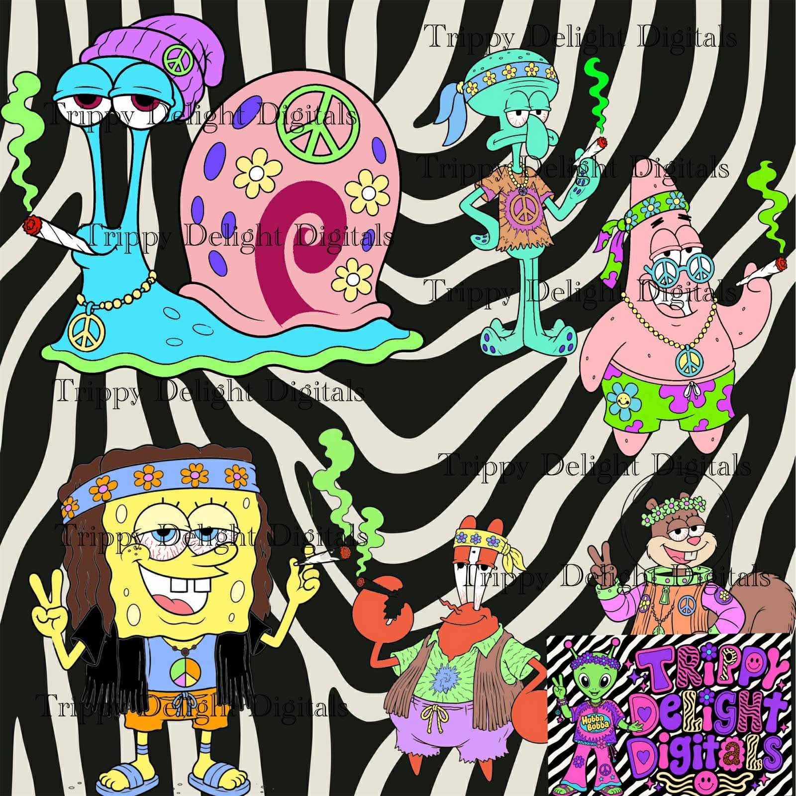 Bikini Bottom Clipart Bundle